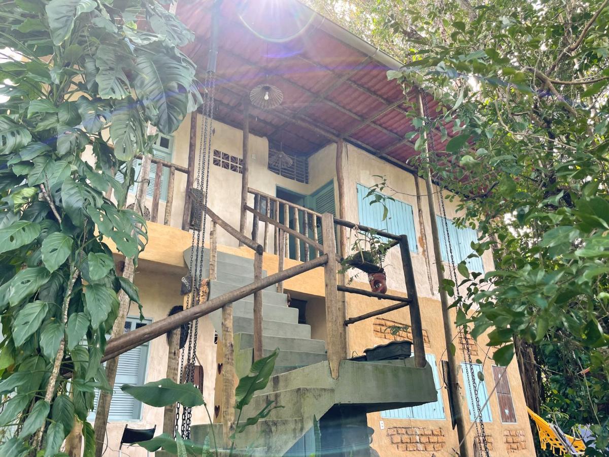 Eco Hostel Bosque Di Barro Velha Boipeba ภายนอก รูปภาพ