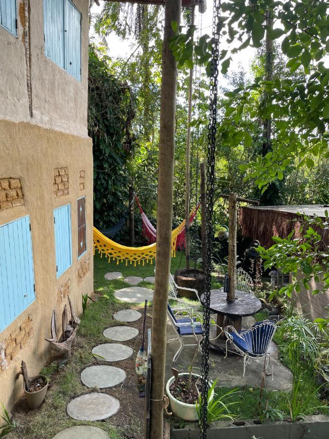 Eco Hostel Bosque Di Barro Velha Boipeba ภายนอก รูปภาพ