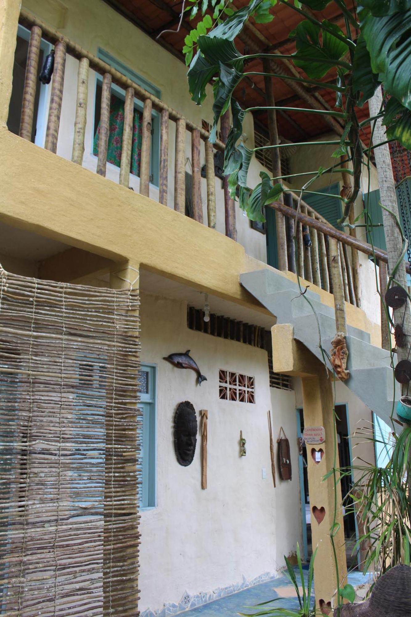 Eco Hostel Bosque Di Barro Velha Boipeba ภายนอก รูปภาพ