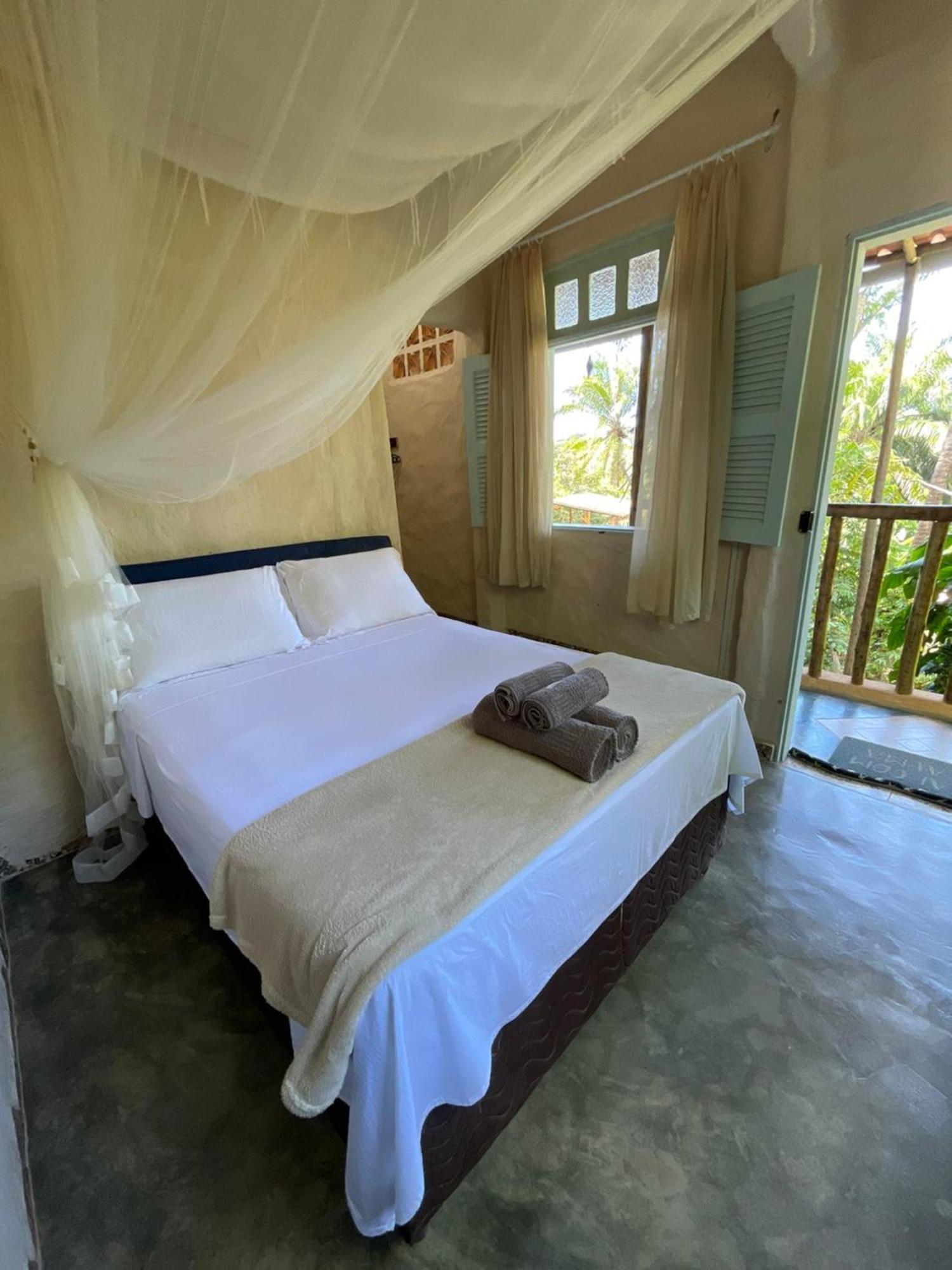 Eco Hostel Bosque Di Barro Velha Boipeba ภายนอก รูปภาพ