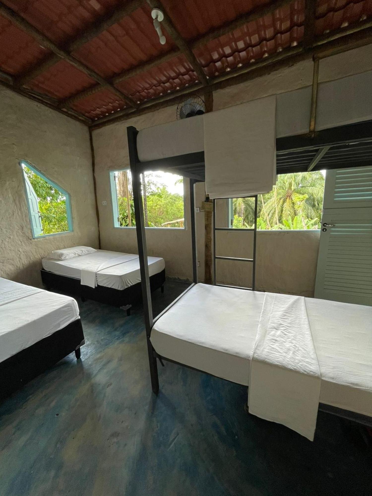 Eco Hostel Bosque Di Barro Velha Boipeba ภายนอก รูปภาพ